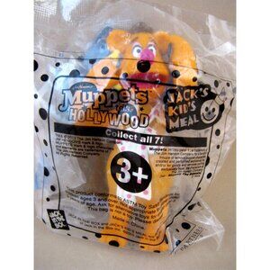 Fozzie Bear Pvc Action Figure Muppets Take Hollywood Jack in Box Complete 5"